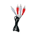 1 a 3 Video Cable Audio Lines TV RCA Line